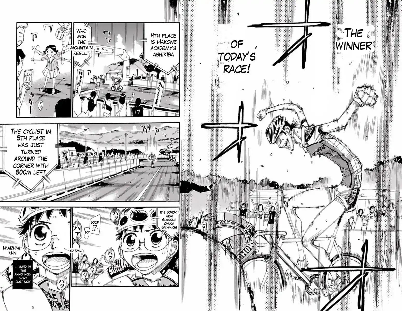 Yowamushi Pedal Chapter 415 10